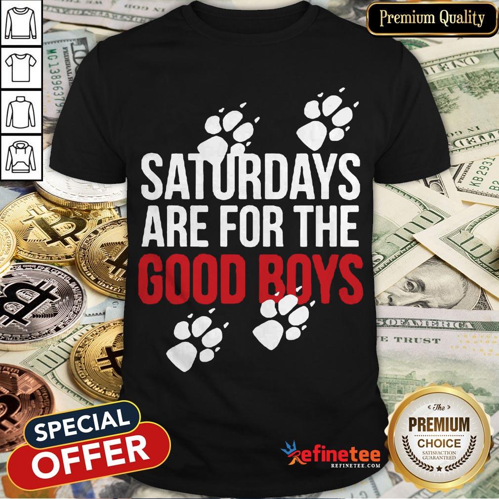 Saturdays Are For The Good Boys Pocket Shirt