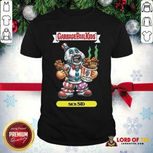Top Captain Spaulding Garbage Pail Kids Sick Sid Shirt