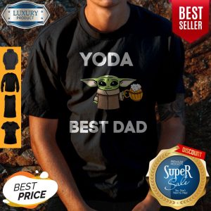 Pretty Baby Yoda Best Dad Shirt