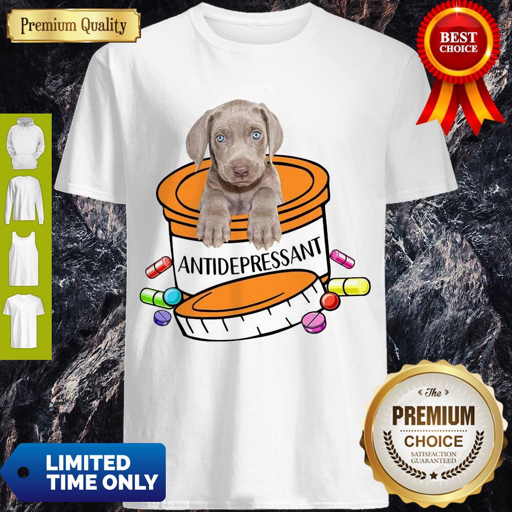 Official Weimaraner Antidepressant Shirt