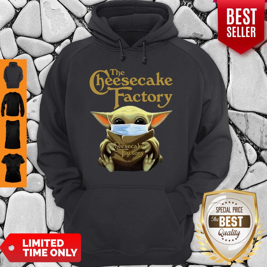Star Wars Baby Yoda Hug The Cheesecake Factory COVID-19 Shirt