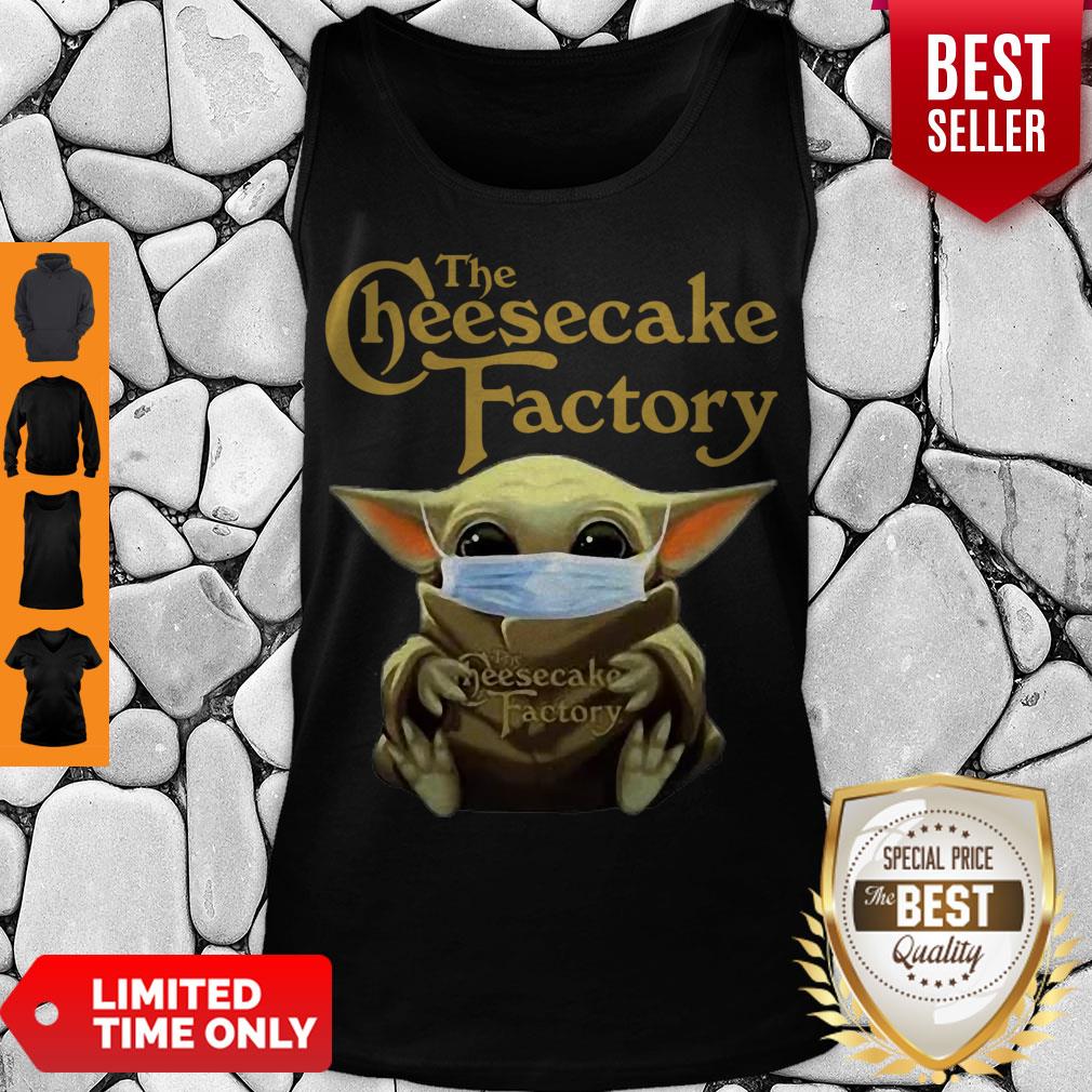 Star Wars Baby Yoda Hug The Cheesecake Factory COVID-19 Shirt
