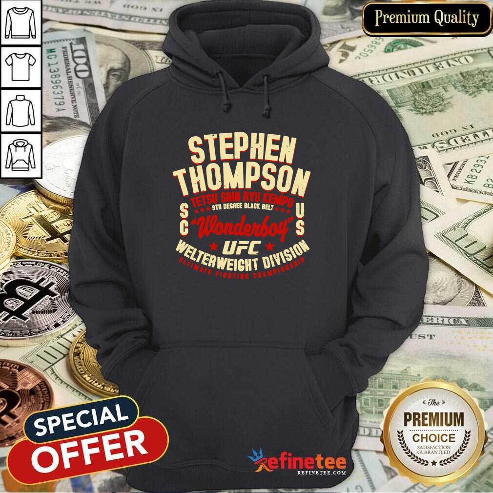 Stephen Thompson Tetsu Shin Ryu Kempo Wonderboy UFC Welterweight Division Shirt