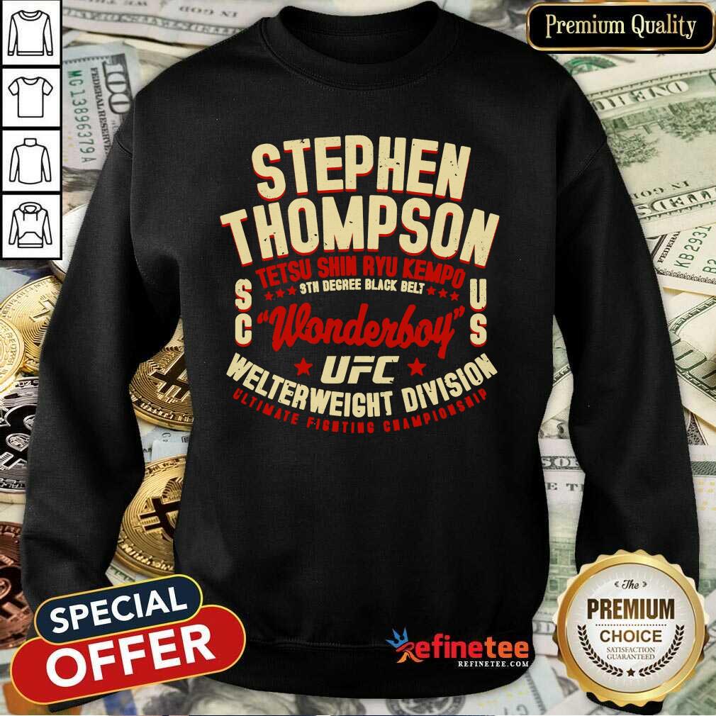 Stephen Thompson Tetsu Shin Ryu Kempo Wonderboy UFC Welterweight Division Shirt