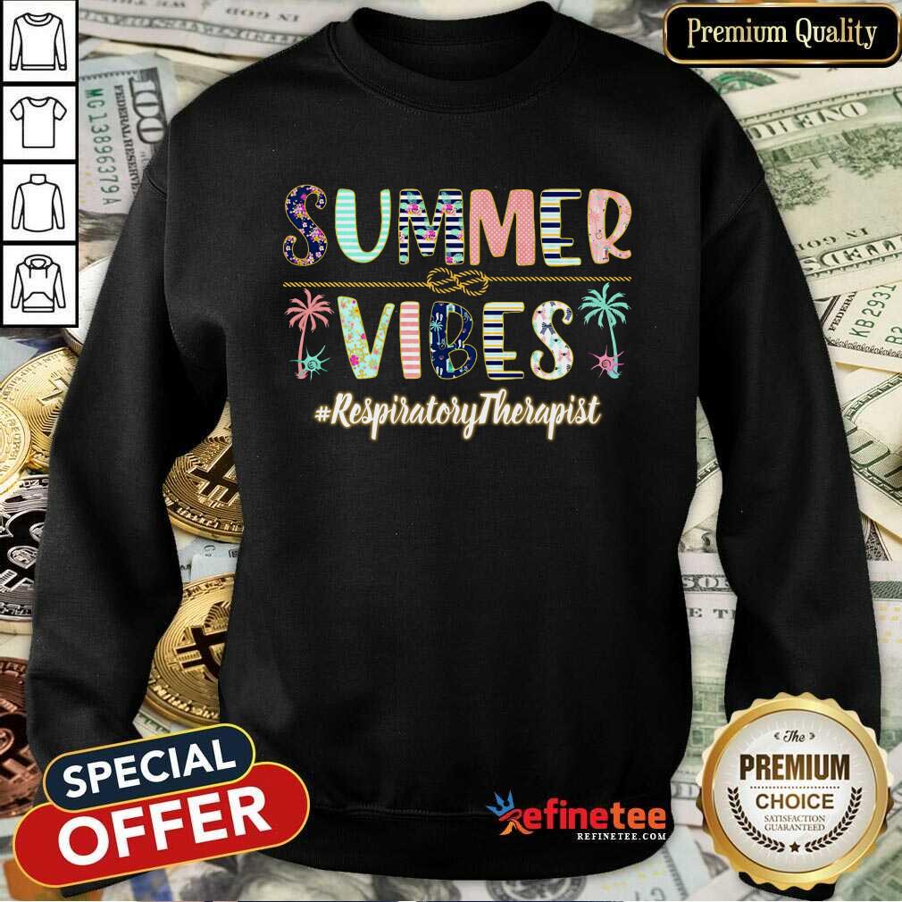 Summer Vibes Respiratory Therapist Shirt