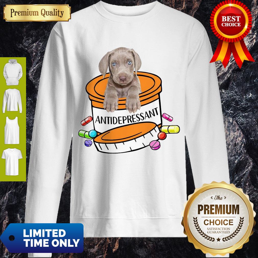 Official Weimaraner Antidepressant Shirt