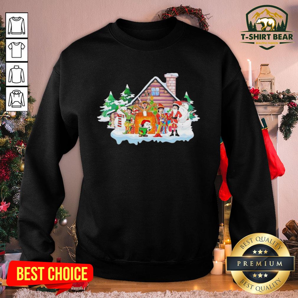 Premium Merry Christmas The Peanuts And Snoopy Shirt