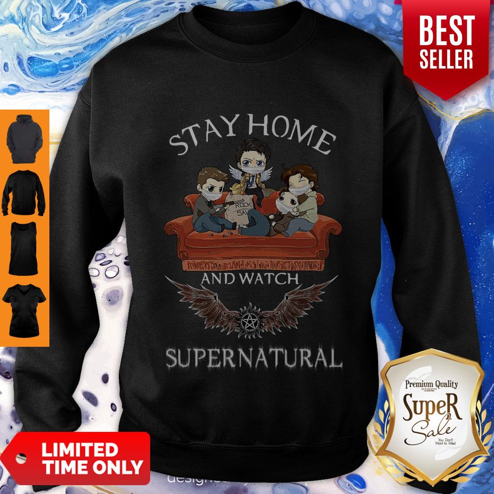 Good Stay Home And Watch Supernatural Shirt