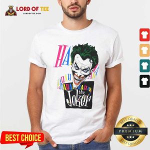 Good DC Joker Large Brian Bolland Art White 1987 Vintage Shirt