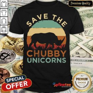 Top Save The Chubby Unicorns Vintage Shirt
