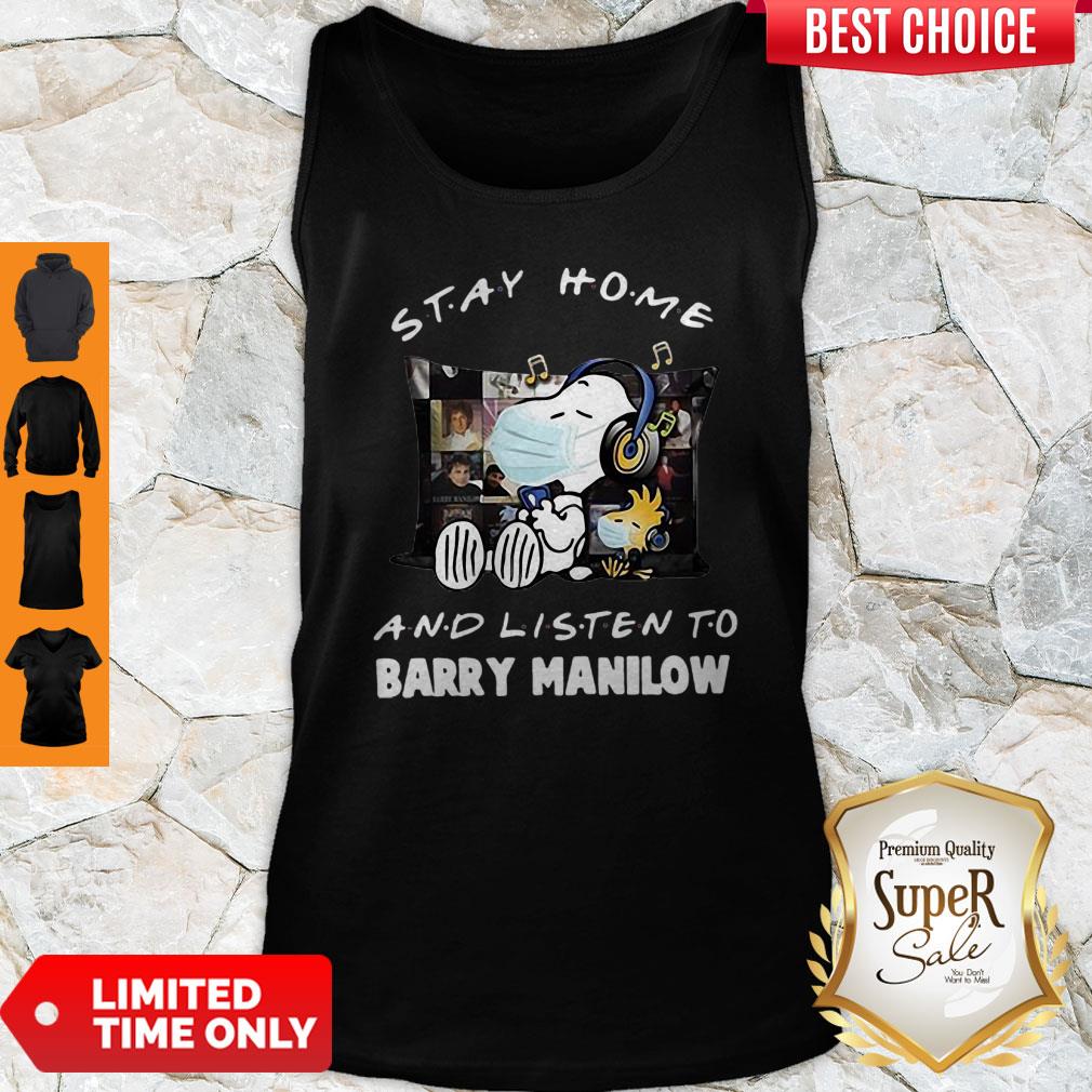 Funny Snoopy Stay Home And Listen To Brad Paisley COVID-19 Shirt