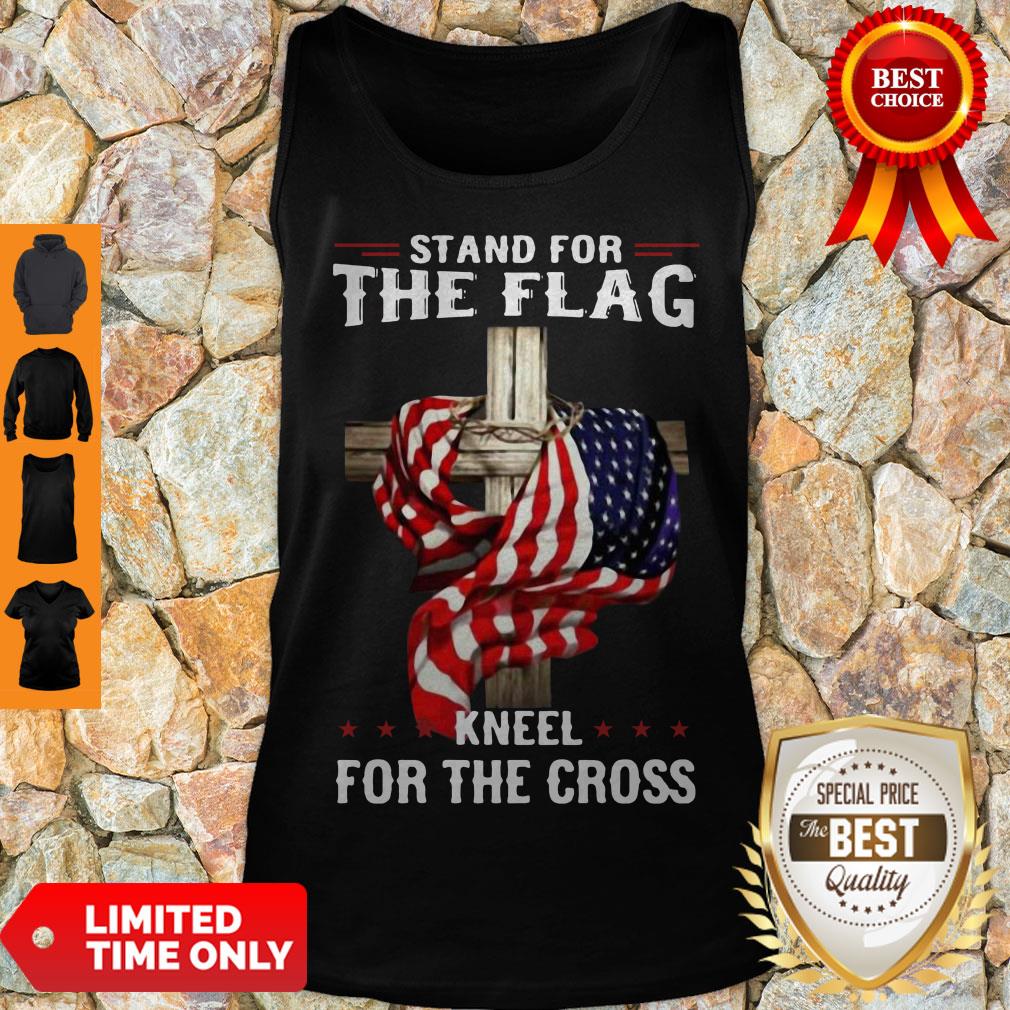 Official Stand For The Flag Kneel For The Cross Shirt