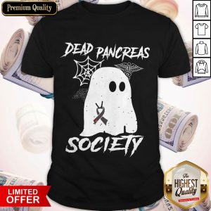 Pretty Ghost Dead Pancreas Society Nurse Shirt