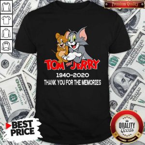 Beautiful Tom And Jerry 1940 2020 Thank You For The Memories Shirt