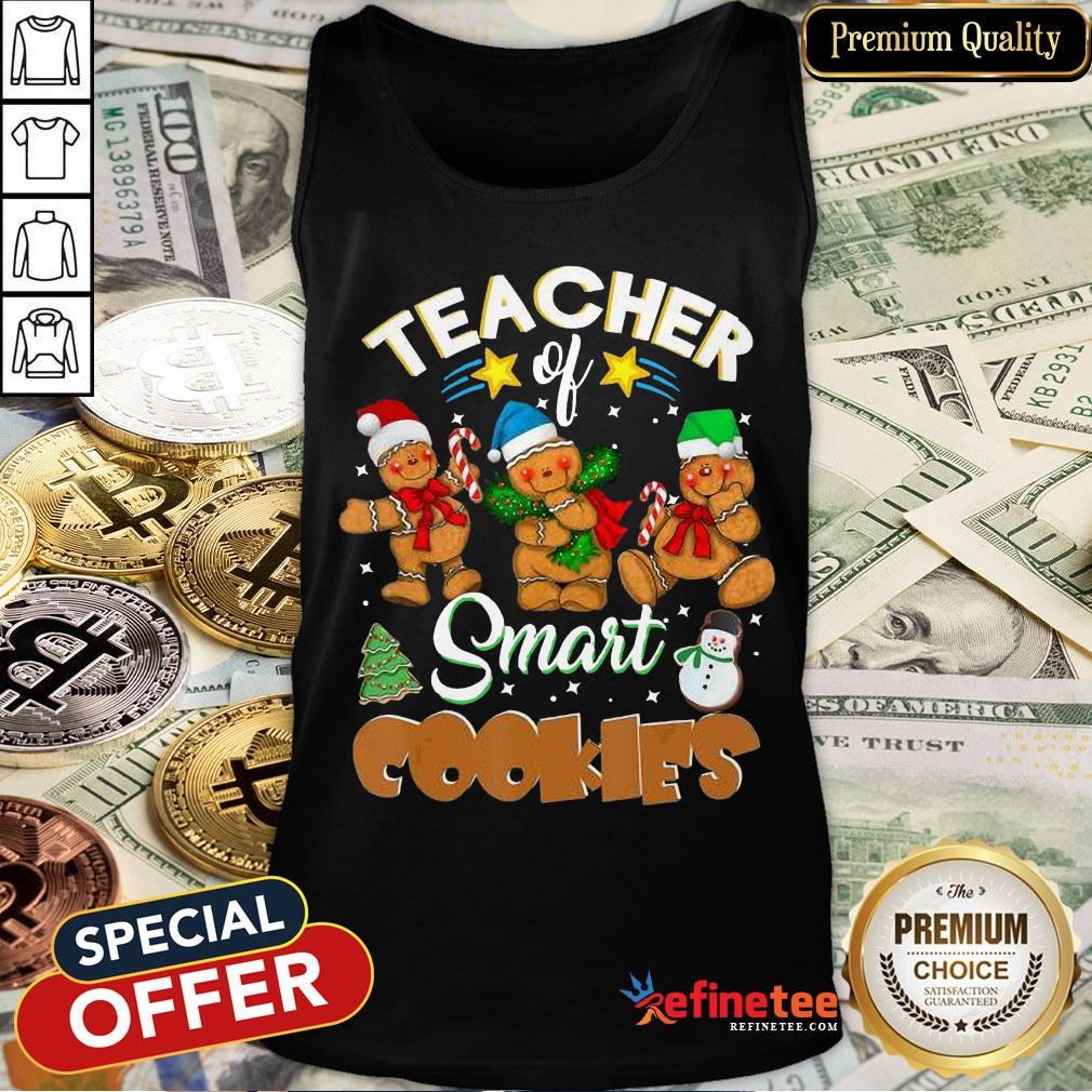 Teacher Of Smart Cookies Christmas Shirt