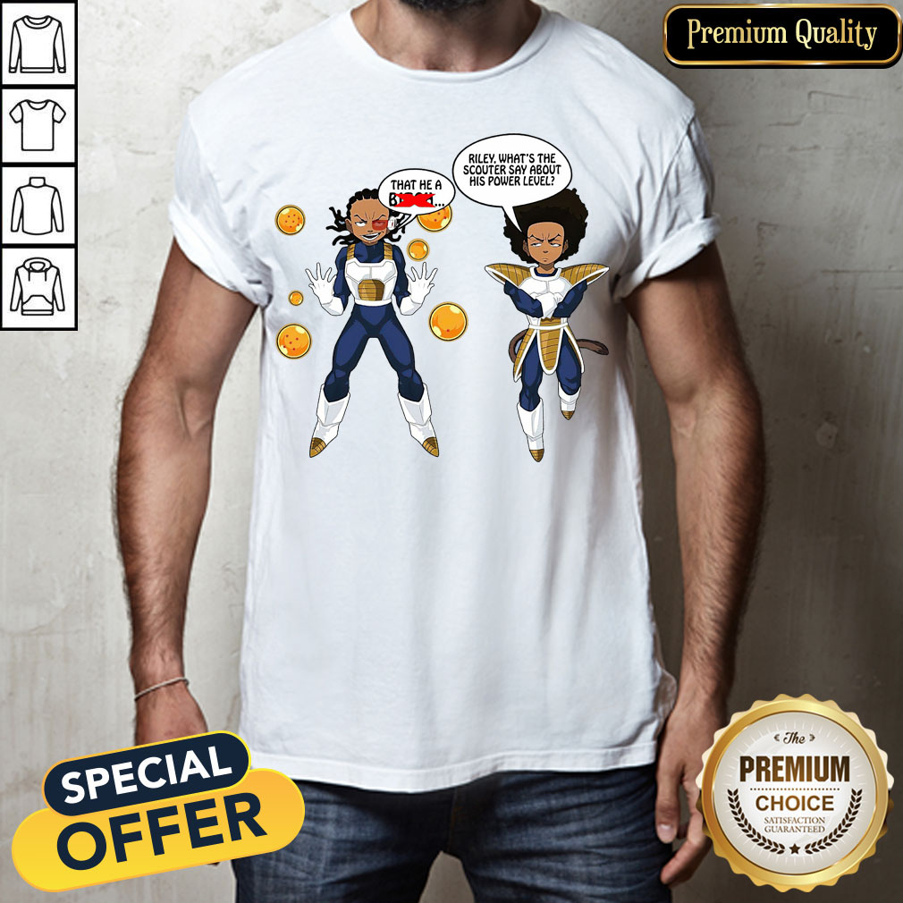 That The A Biech Riley What’s The Scouter Say About His Power Level Shirt