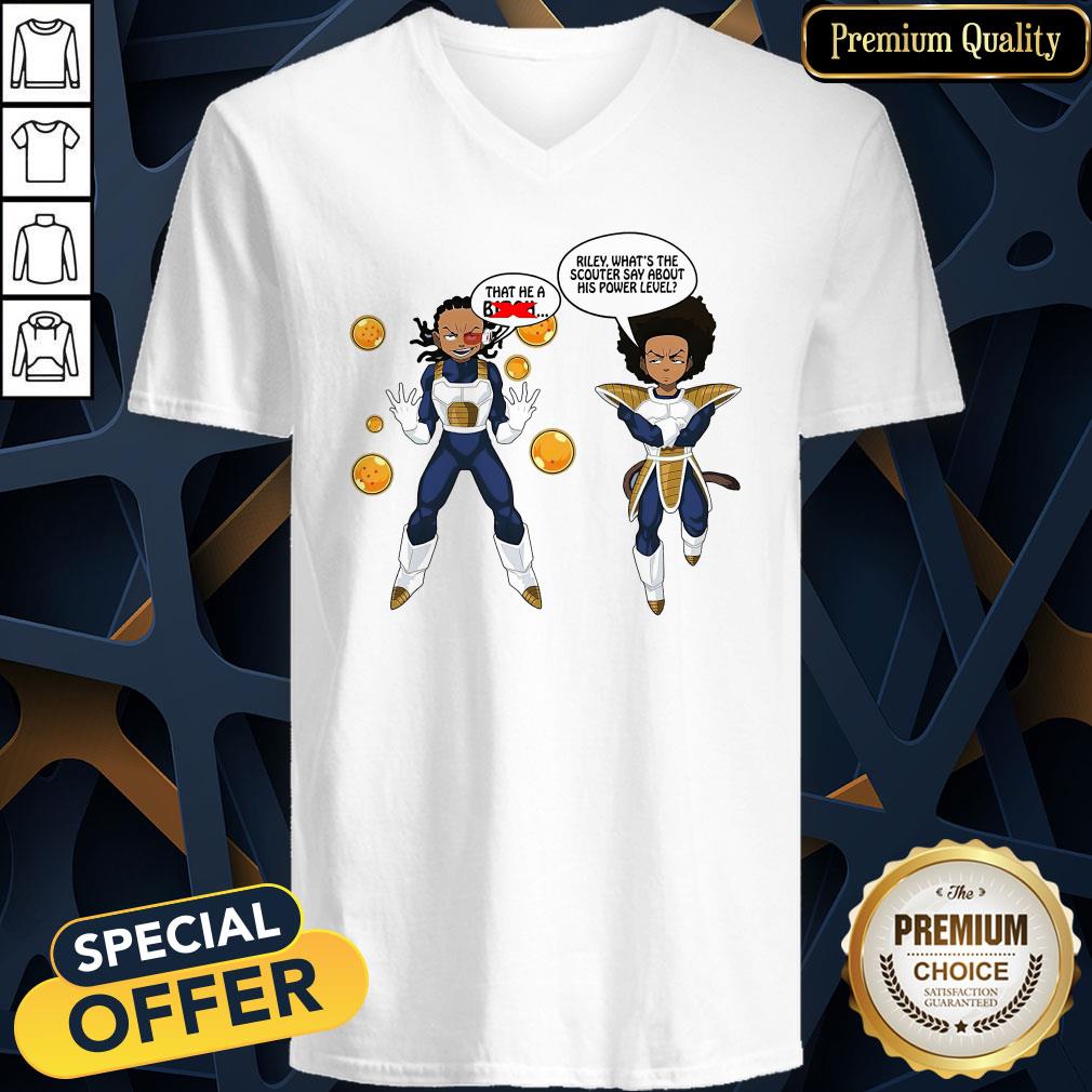 That The A Biech Riley What’s The Scouter Say About His Power Level Shirt