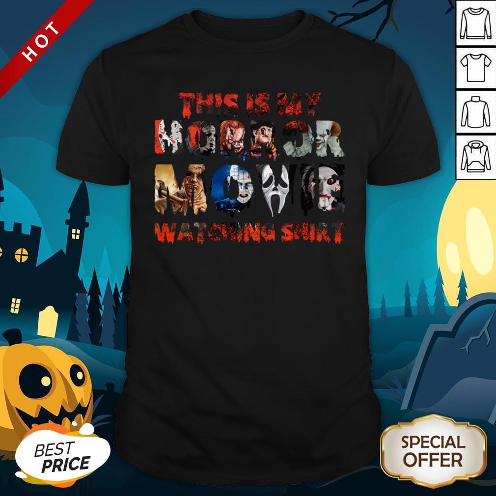 This Is My Horror Movie Watching Vintage Shirt