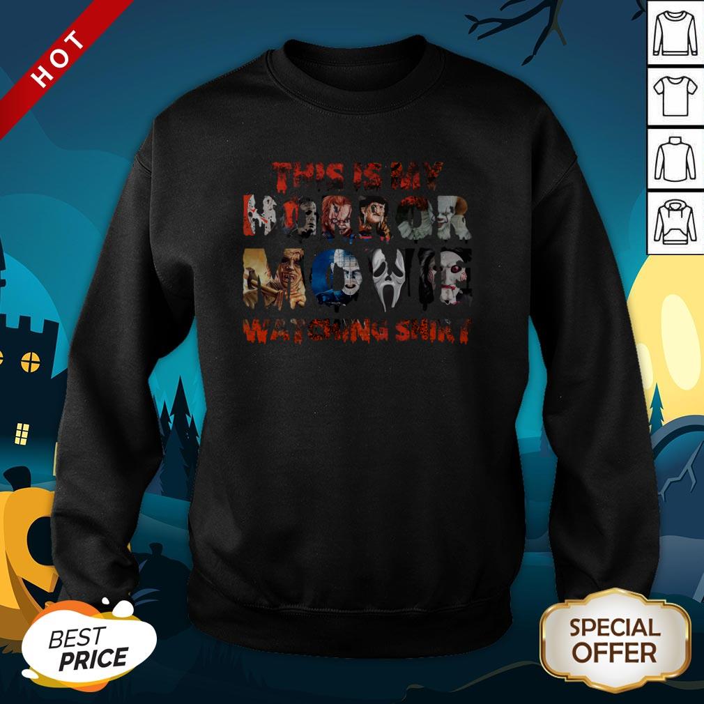 This Is My Horror Movie Watching Vintage Shirt