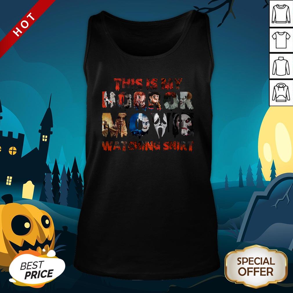 This Is My Horror Movie Watching Vintage Shirt
