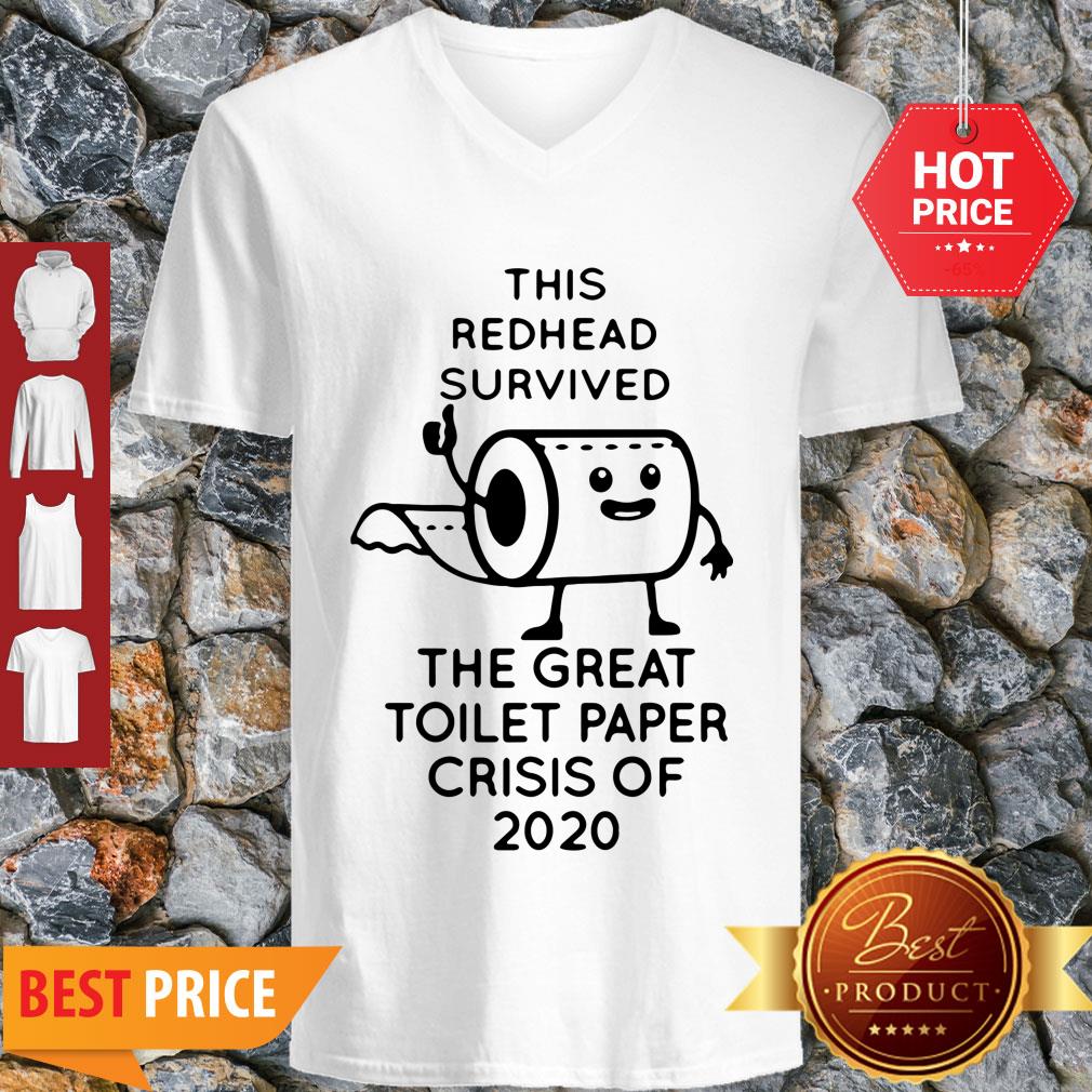This Redhead Survived The Great Toilet Paper Crisis Of 2020 Covid-19 Shirt