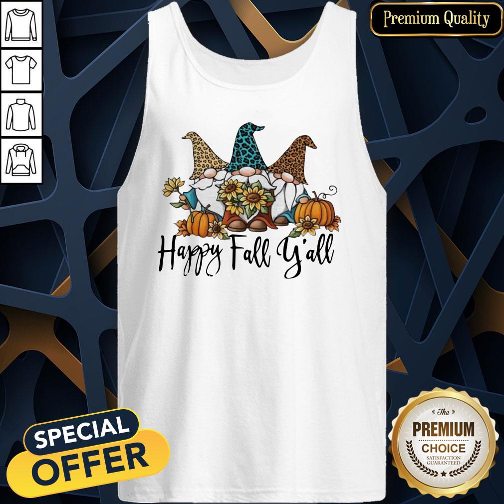 Three Gnomes Happy Fall Y’all Shirt