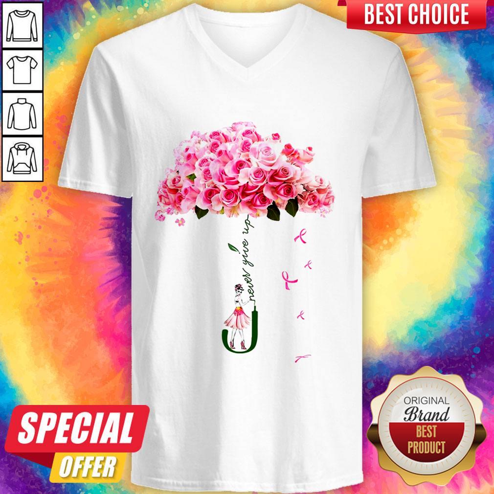 Top Be Strong And Never Give Up Shirt