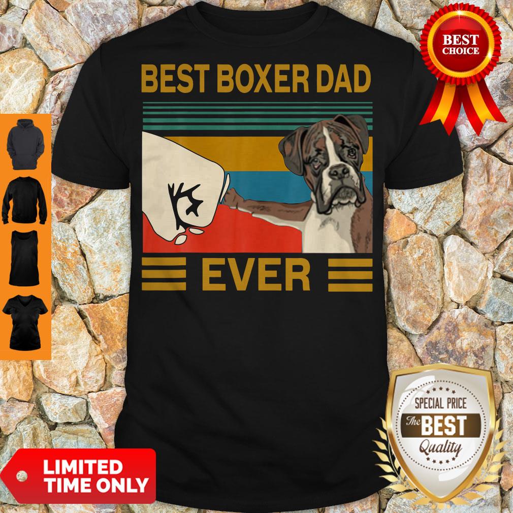 Top Bear Boxer Dad Ever Vintage Shirt