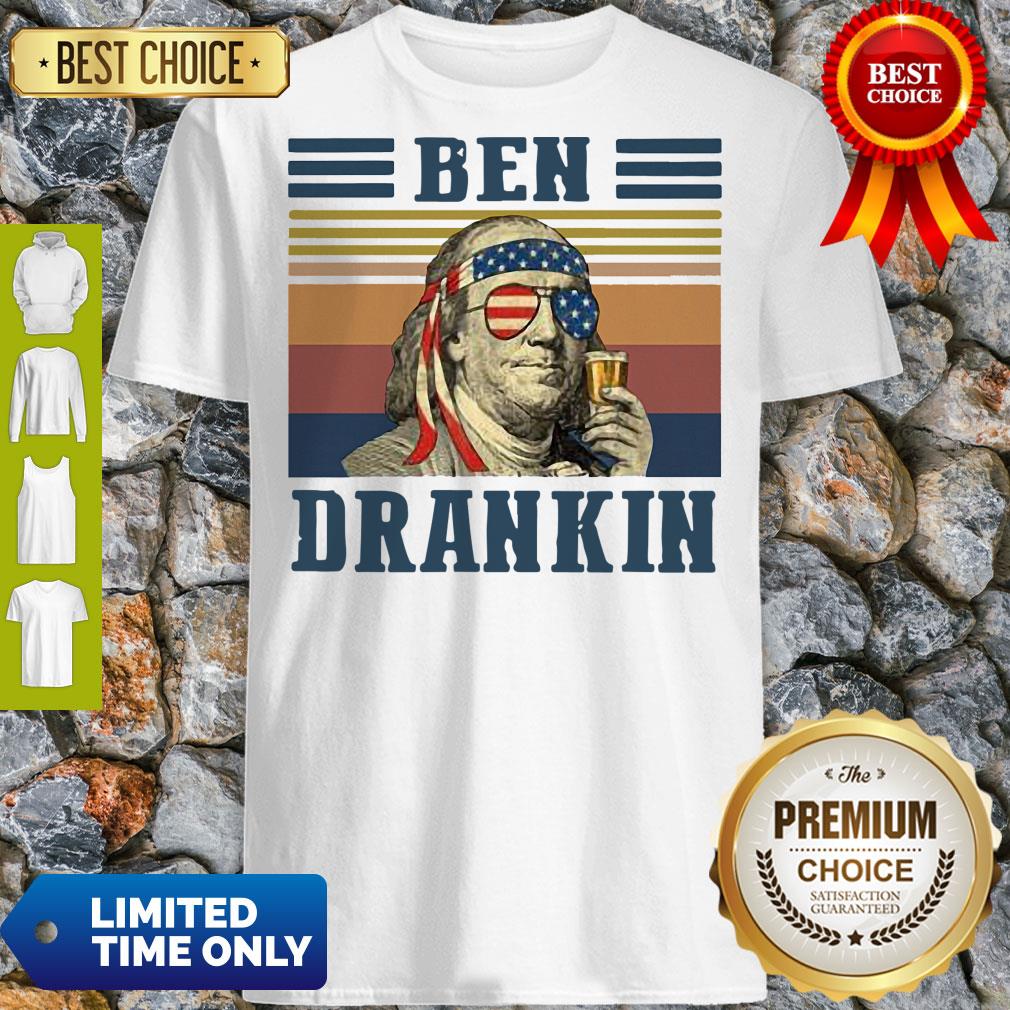 Top Ben Drankin Vintage Shirt