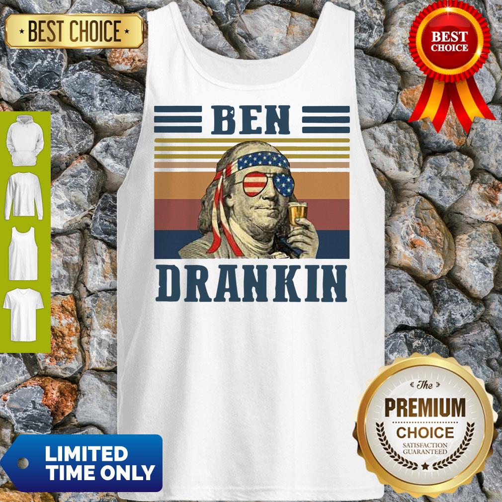 Top Ben Drankin Vintage Shirt