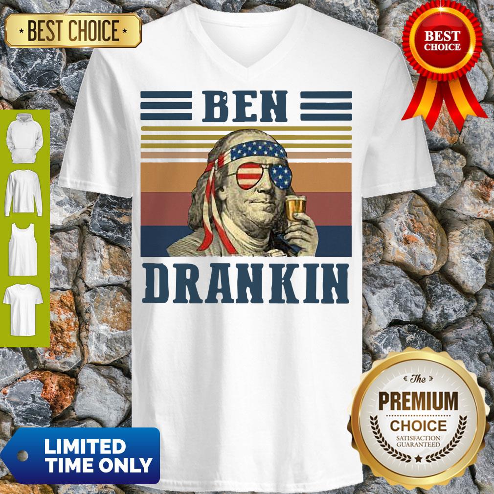 Top Ben Drankin Vintage Shirt