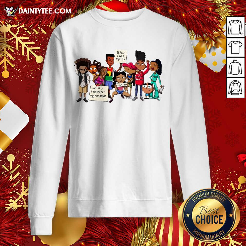Top Black Lives Matter This Is A Moment Not A Moment No Justice No Peace Shirt