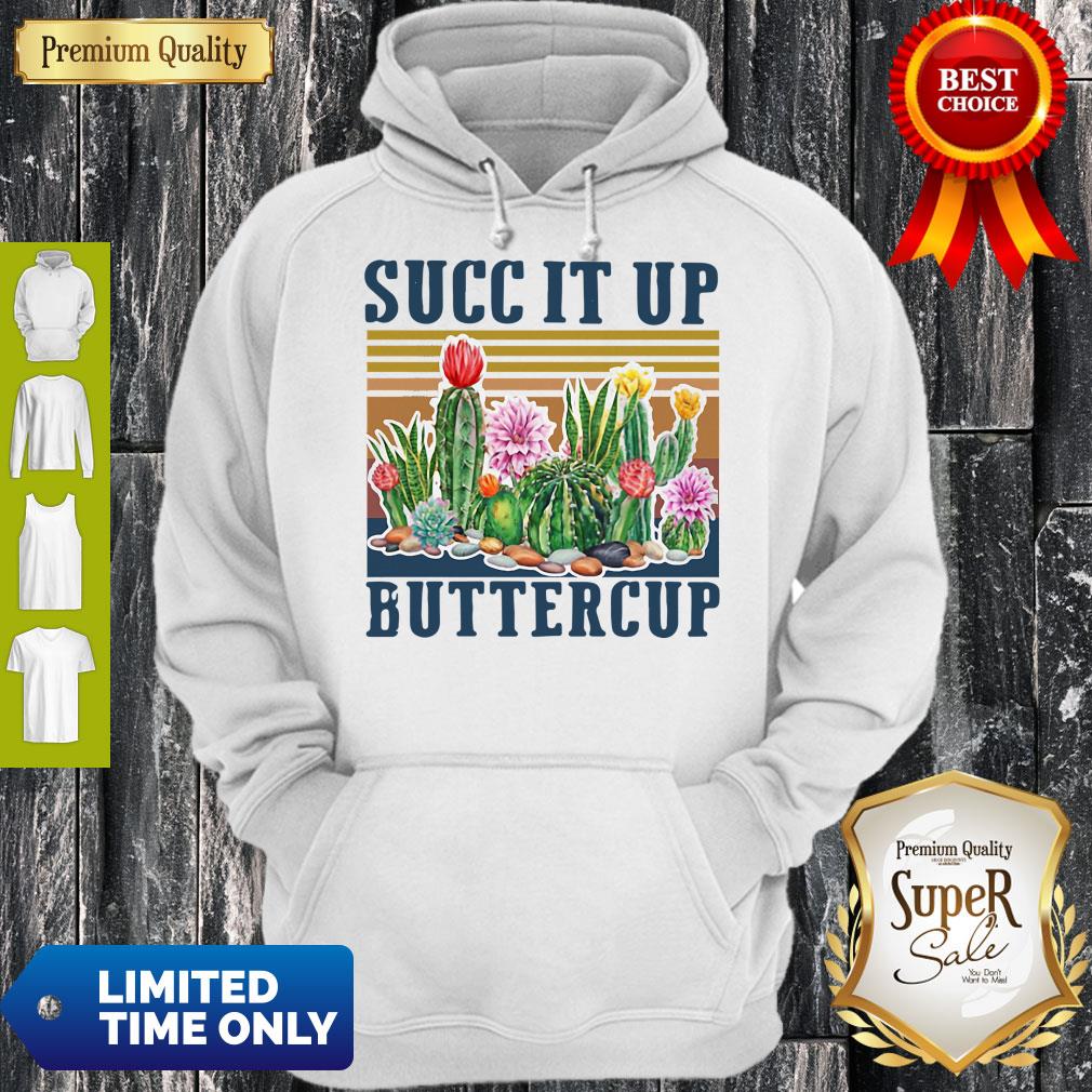 Top Cactus Succ It Up Buttercup Vintage Shirt