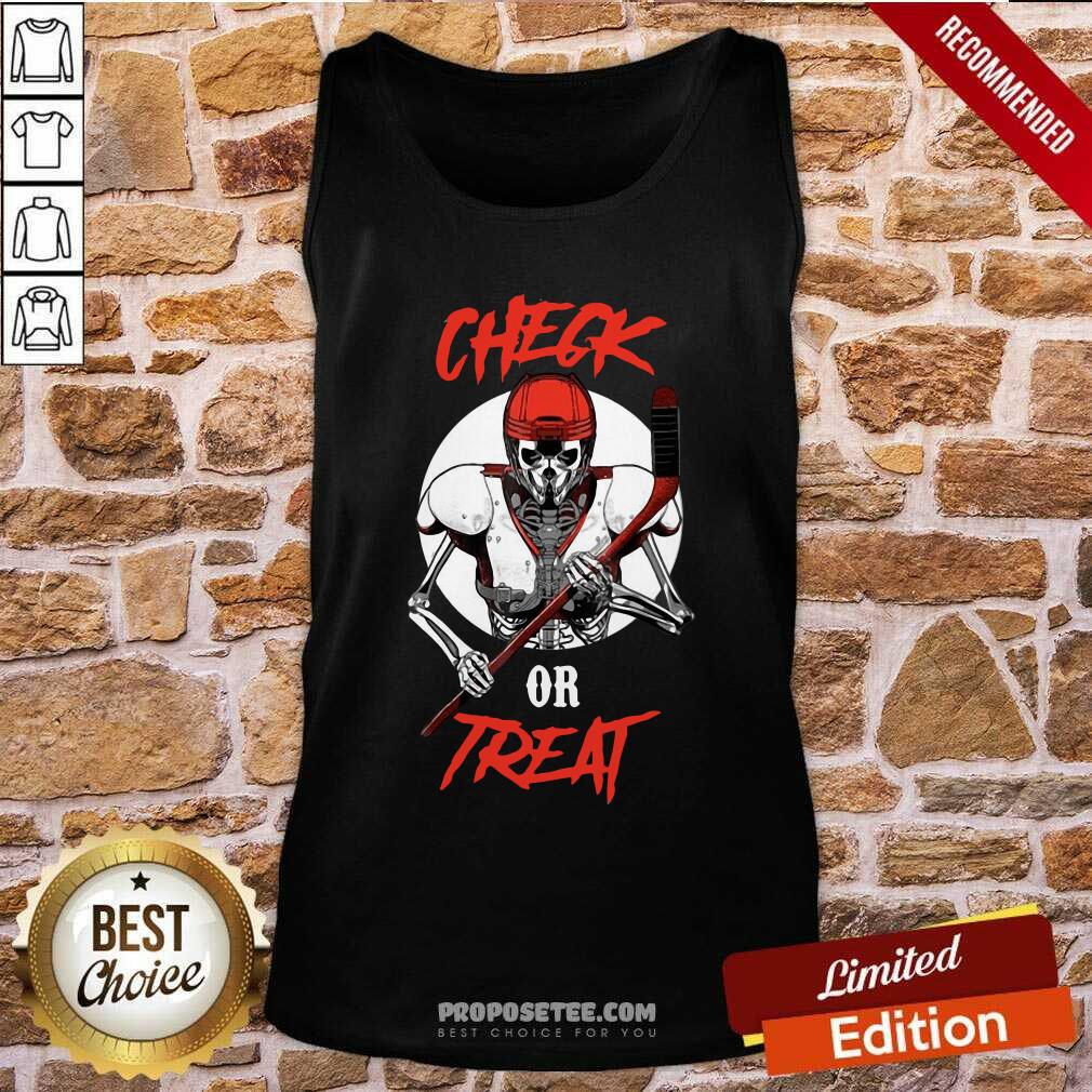 Top Check Or Treat Ugly Christmas Shirt