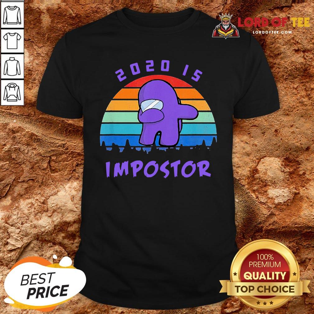 Top Dabbing 2020 Impostor Imposter Among Game Us Sus Shirt