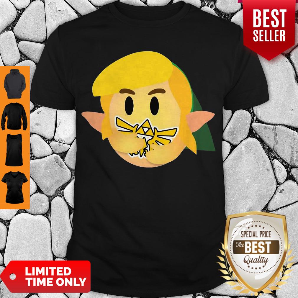 Top Emoticon Care Link Hug Zelda Shirt