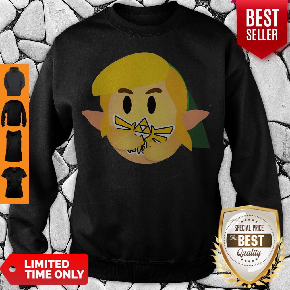 Top Emoticon Care Link Hug Zelda Shirt