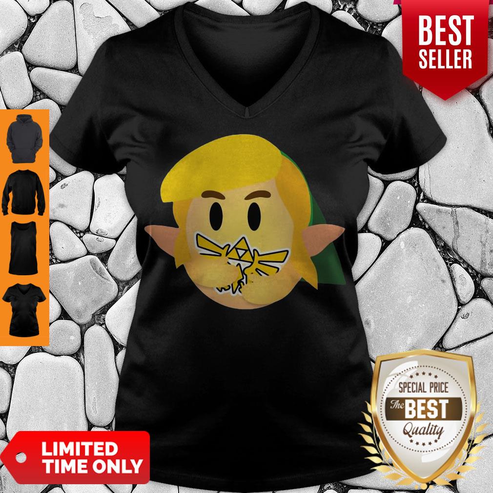 Top Emoticon Care Link Hug Zelda Shirt