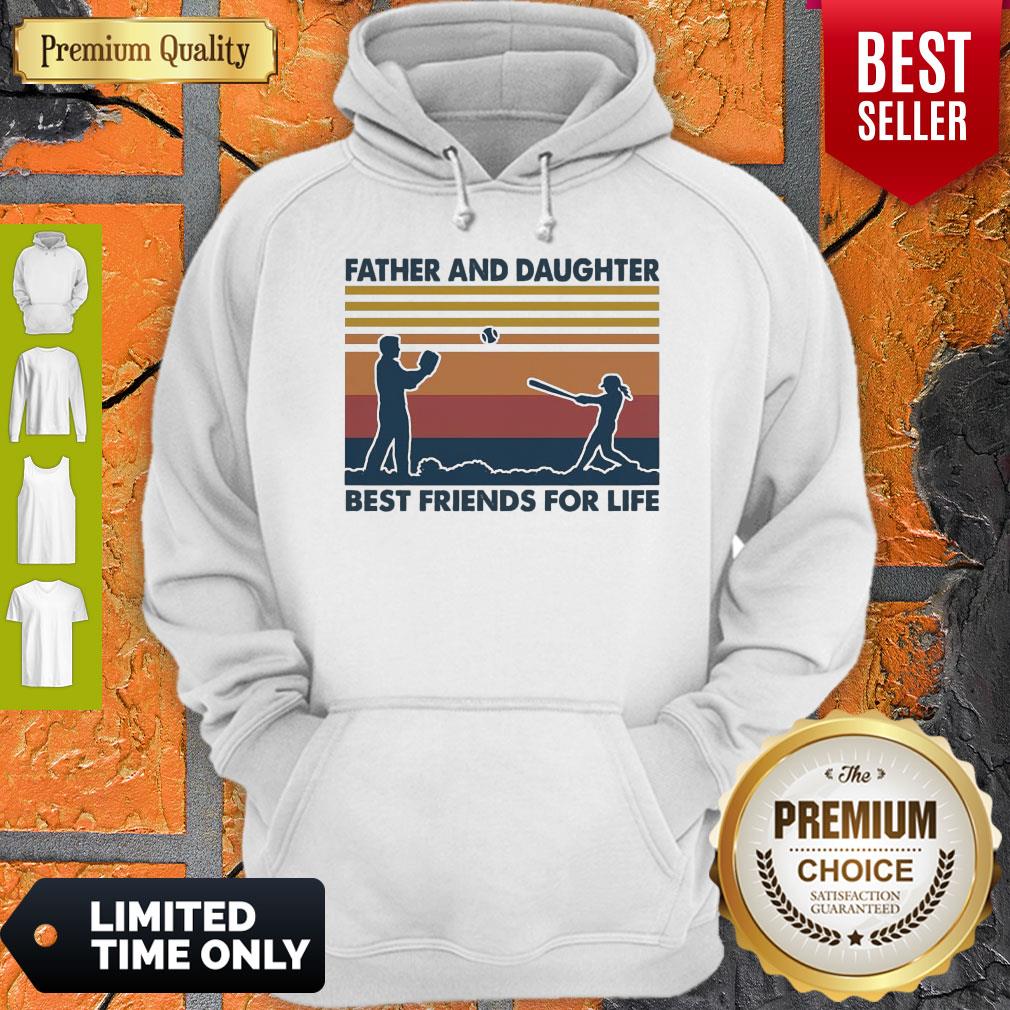 Top Father And Daughter Best Friends For Life Vintage Shirt