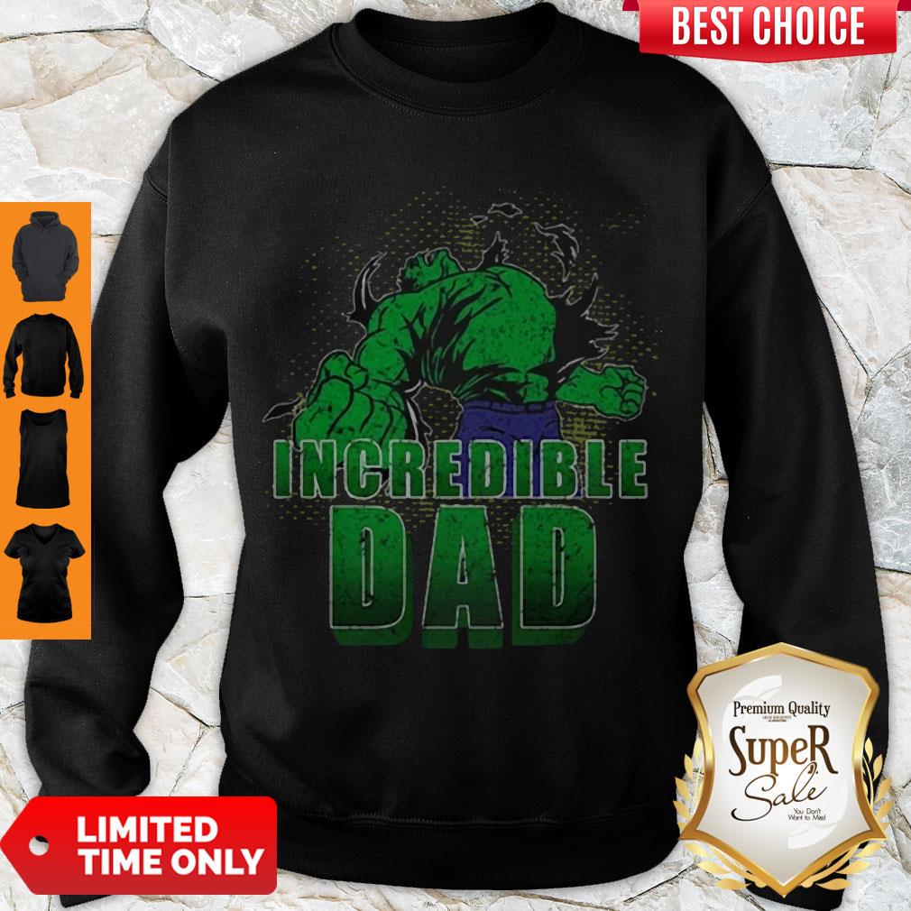 Top Father's Day Incredible Dad Hero Shirt