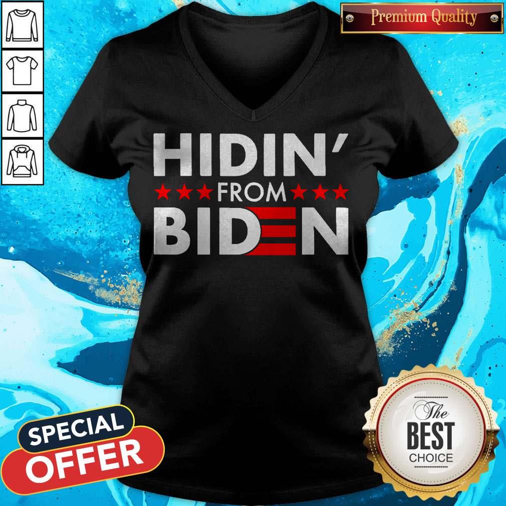 Top Hidin’ From Biden 2020 Vote Shirt