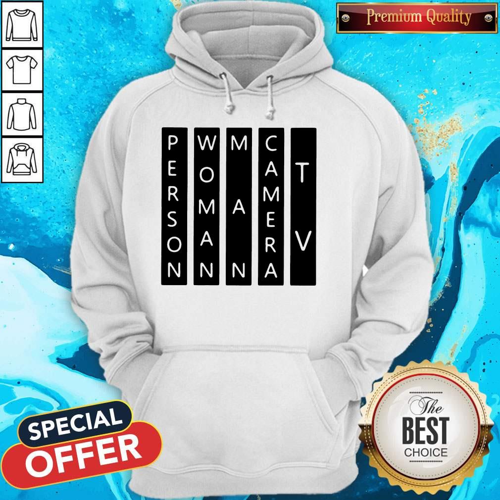 Top Person Woman Man Camera TV Light Color White Shirt