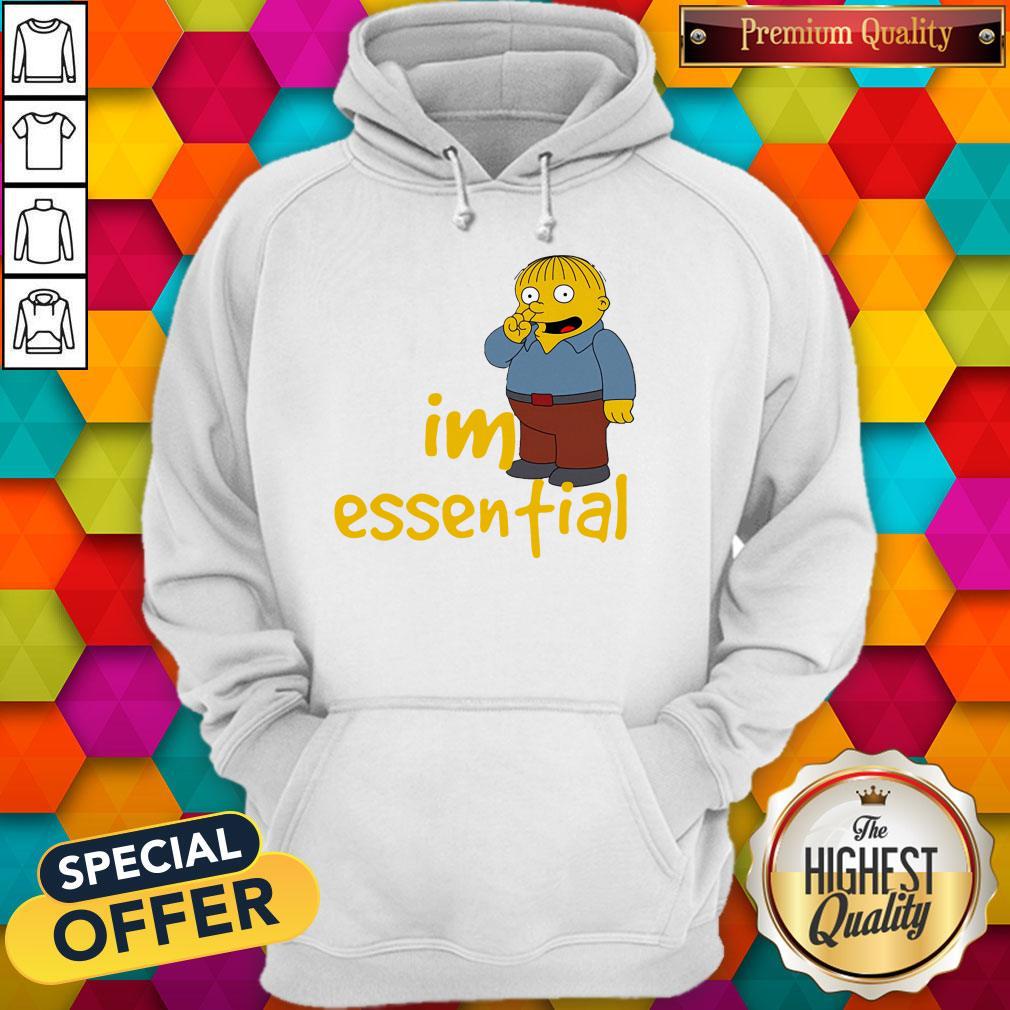Top Ralph Wiggum Picking Nose I’m Essential Shirt