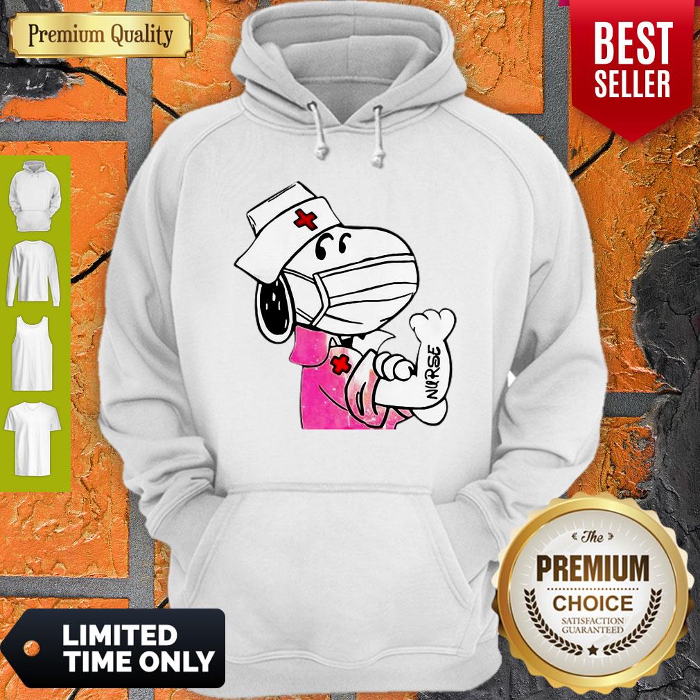 Top Snoopy Strong Nurse Mask Shirt