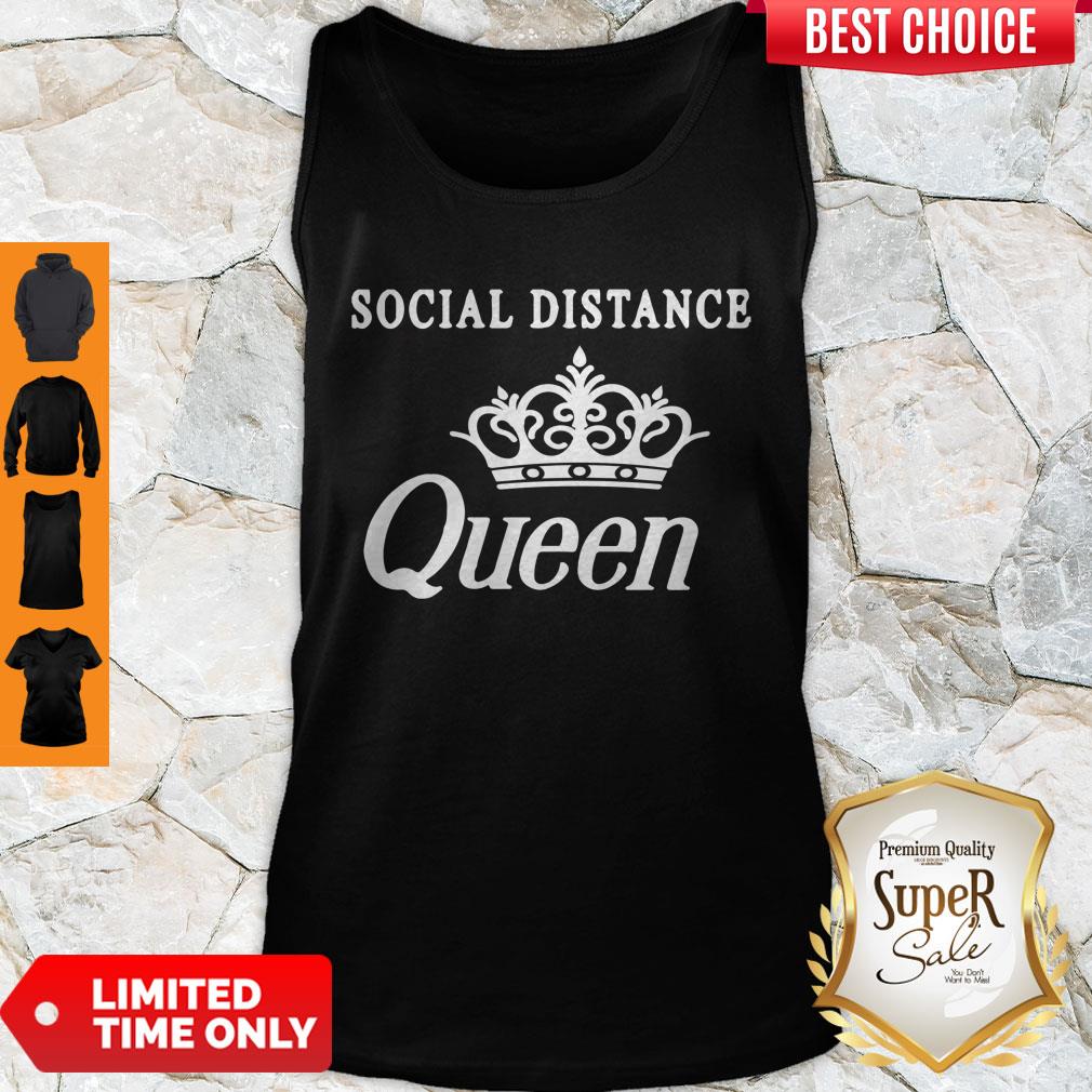 Top Social Distance Queen Bella Social Distancing Work From Home Shirt