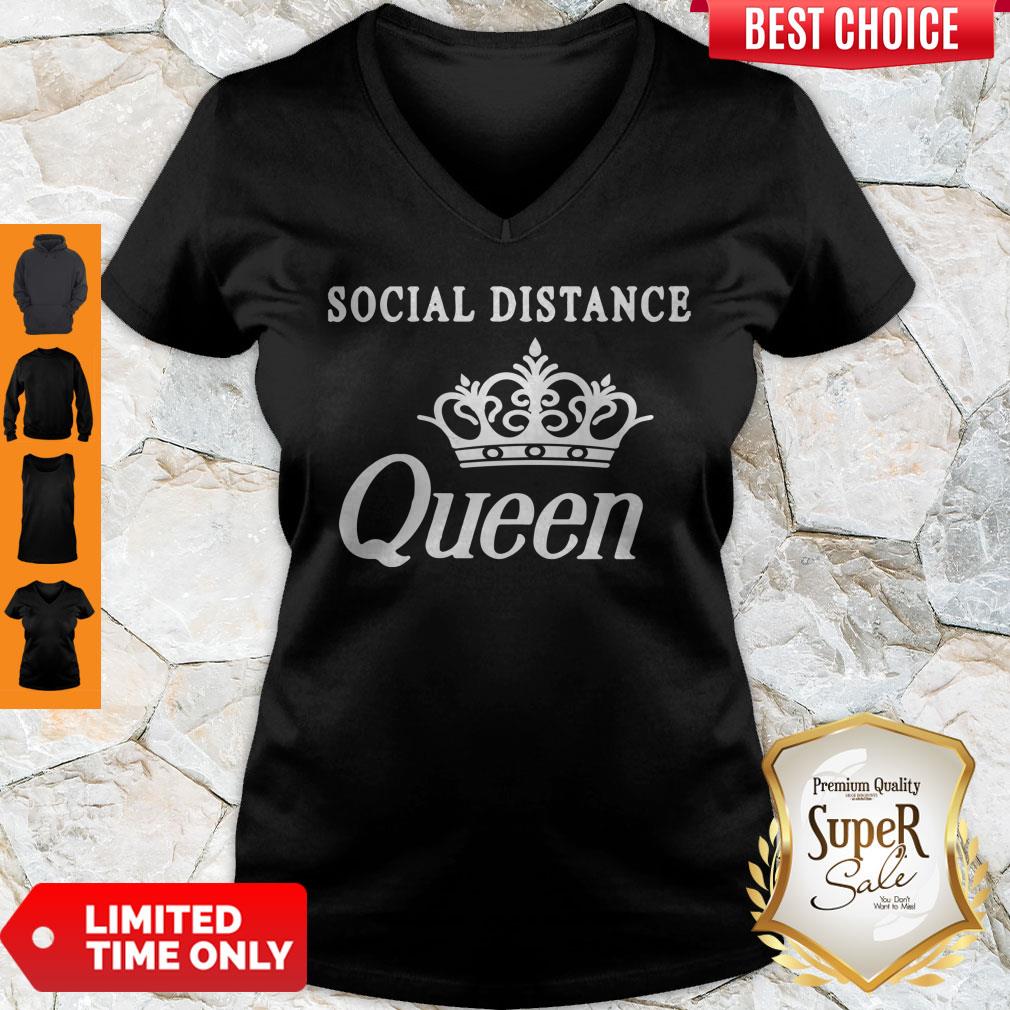 Top Social Distance Queen Bella Social Distancing Work From Home Shirt