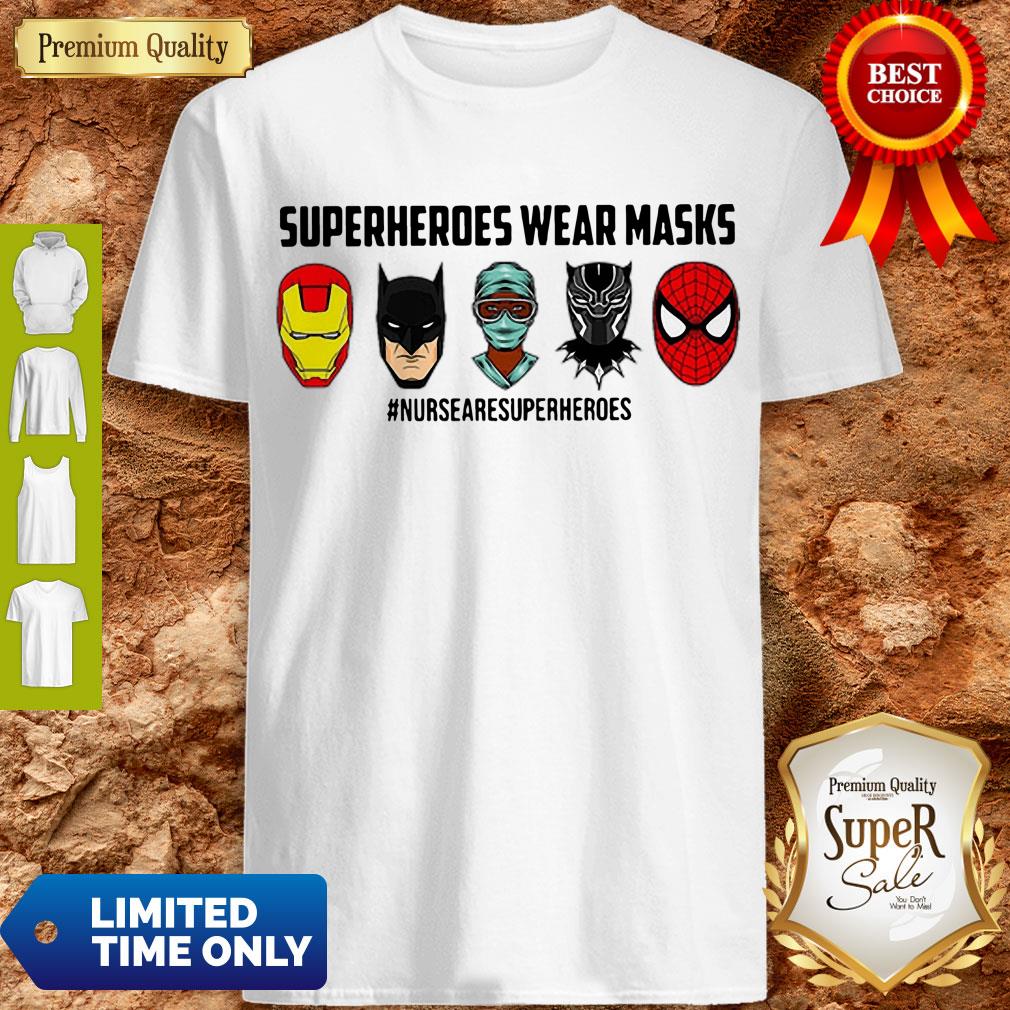 Top Superheroes Wear Masks Nursery Superheroes Shirt