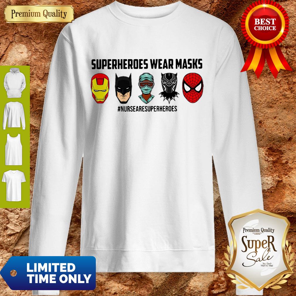Top Superheroes Wear Masks Nursery Superheroes Shirt