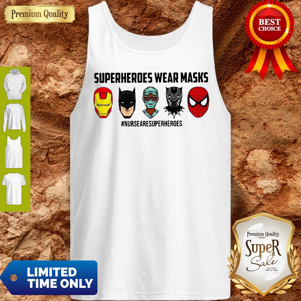 Top Superheroes Wear Masks Nursery Superheroes Shirt