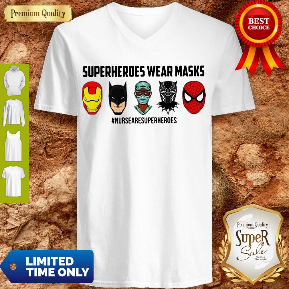 Top Superheroes Wear Masks Nursery Superheroes Shirt